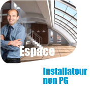 Espace Installateur non PGI